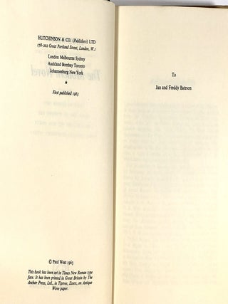 The Modern Novel