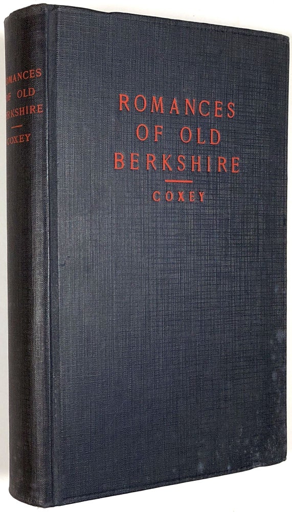 Item #B30149 Romances of Old Berkshire. Willard Douglas Coxey.