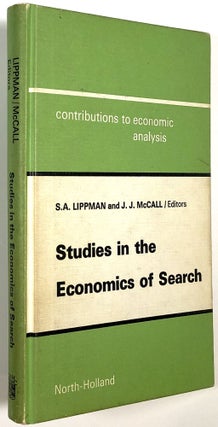 Item #B30589 Studies in the Economics of Search. S. A. Lippman, J J. McCall