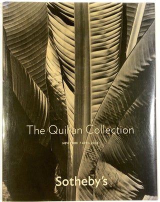 Item #B30846 The Quillan Collection of Nineteenth and Twentieth Century Photographs: Auction in...