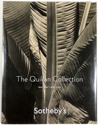 Item #B30847 The Quillan Collection of Nineteenth and Twentieth Century Photographs: Auction in...