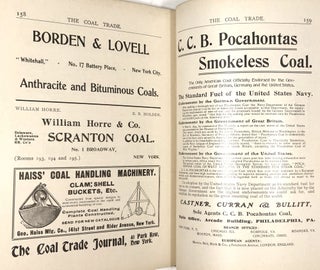 The Coal Trade: A Compendium of Valuable Information Relative to Coal Production, Prices, Transportation, Etc., At Home and Abroad with Many Facts Worthy of Preservation for Future Reference, 1905