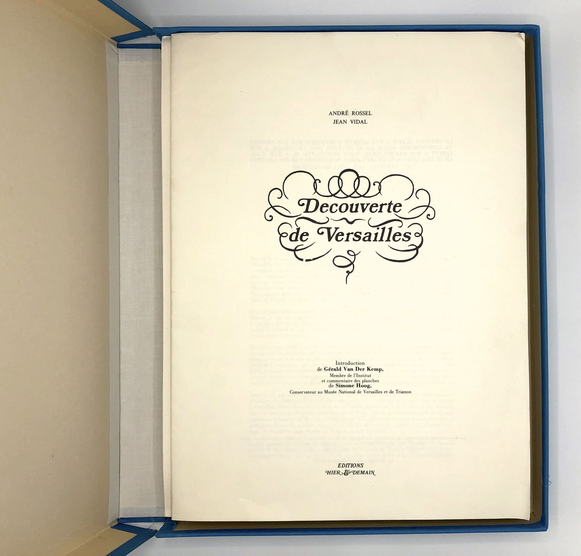 Decouverte de Versailles | Andre Rossel, Jean Vidal | Limited edition