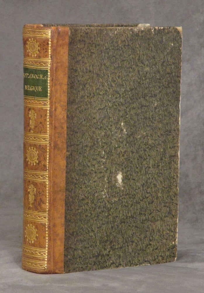 Item #B31605 Botanographie Belgique: Troisieme Edition. Francois-Joseph Lestiboudois.