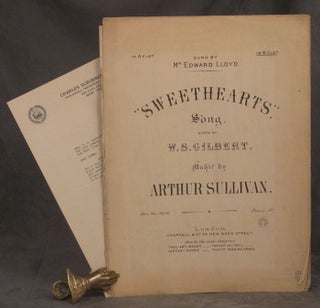 Item #B31833 Sweethearts, Song, Words by W.S. Gilbert, Music by Arthur Sullivan. Sung by Mr....