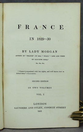 France in 1829-30 (Two volume set)