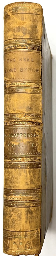 Item #B33242 The Real Lord Byron: New Views of the Poet's Life--Vol. I (This volume only). John Cordy Jeaffreson.