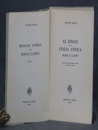 Le Lingue dell Italia Antica: Oltre il Latino