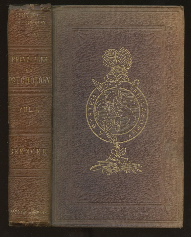 Item #B38544 The Principles of Psychology: Vol. I (This volume only). Herbert Spencer.
