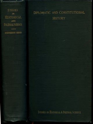 Item #B43298 Johns Hopkins University Studies in Historical and Political Science: Volume...