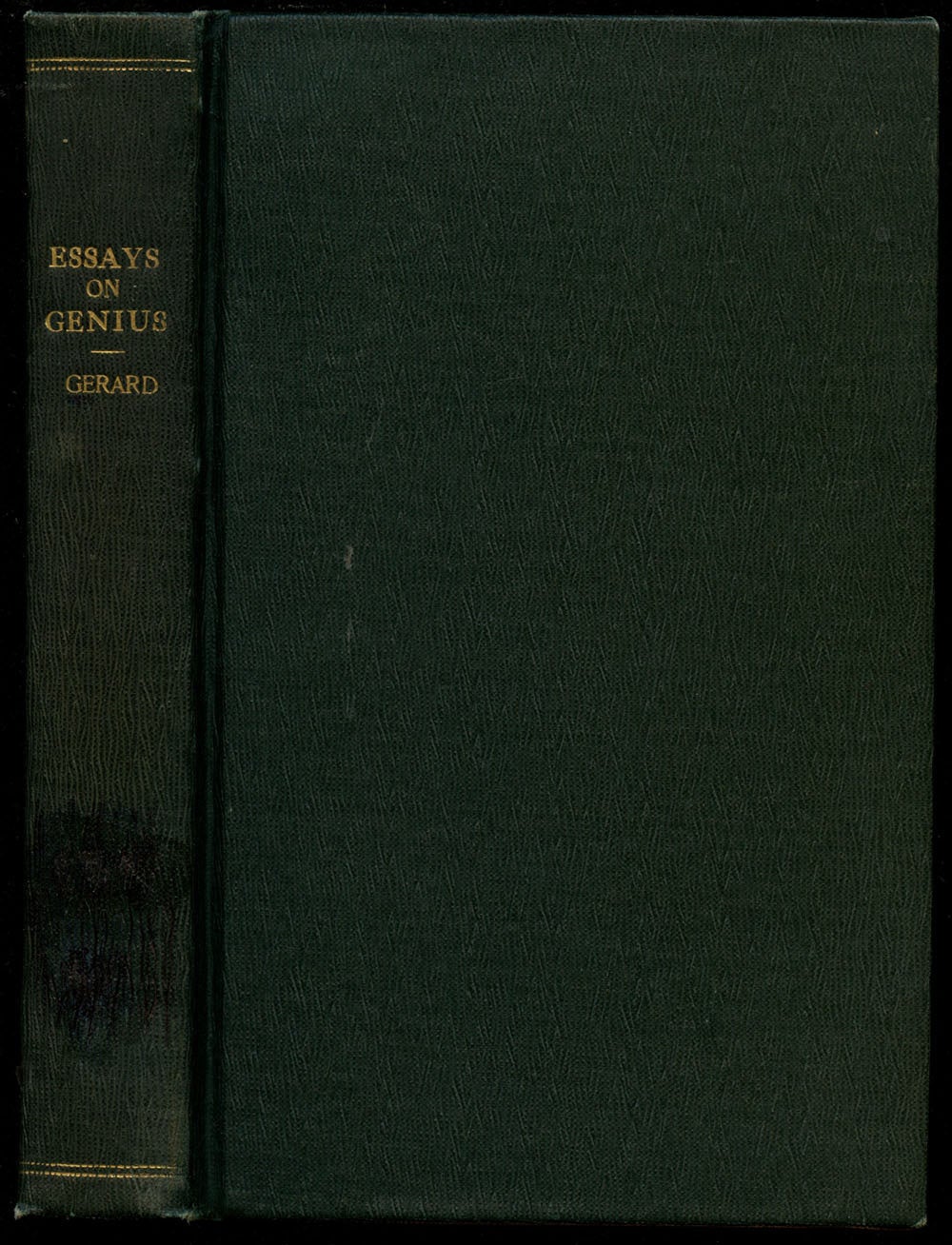 An Essay on Genius | Alexander Gerard | First edition