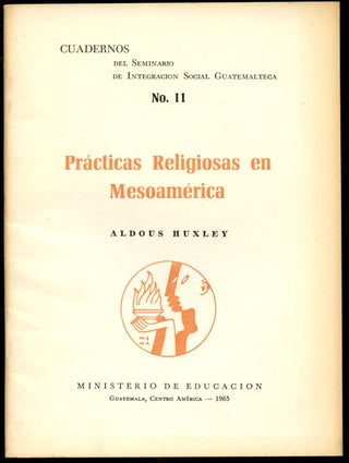 Item #B43419 Practicas Religiosas en Mesoamerica (Cuadernos del Seminario de Integracion Social...