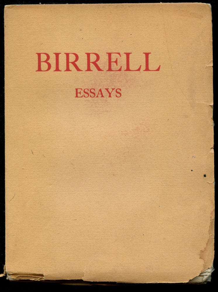 Item #B43721 Essays [Carlyle, Milton, Pope, Johnson, Gibbon]--The Royal Library Belles Lettres Series. Augustine Birrell.