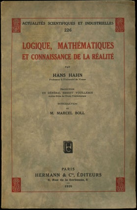 Item #B43806 Logique, Mathematiques et Connaissance de la Realite (Actualites Scientifiques et...