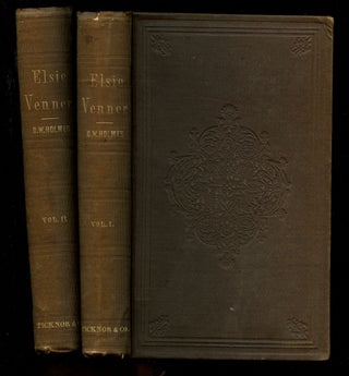 Item #B43870 Elsie Venner: A Romance of Destiny (Two volume complete set). Oliver Wendell Holmes