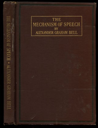 Item #B43961 The Mechanism of Speech: Lectures Delivered Before the American Association to...