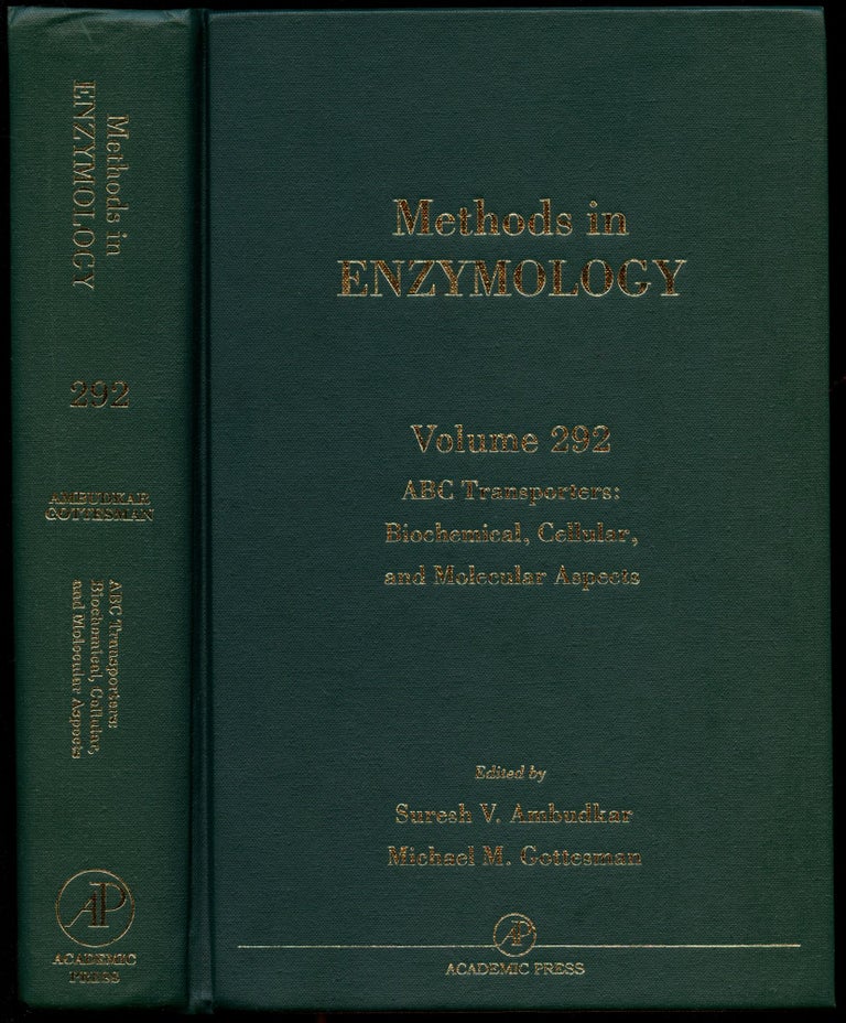 Item #B44093 ABC Transporters: Biochemical, Cellular, and Molecular Aspects (Methods in Enzymology, Volume 292). Suresh V. Ambudkar, Michael M. Gottesman.