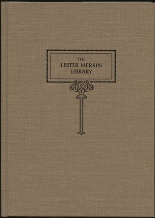 The Lester Merkin Library: A Catalogue of Rare and Important Numismatic Books on American Coins, Tokens and Medals Ancient and Foreign Numismatics