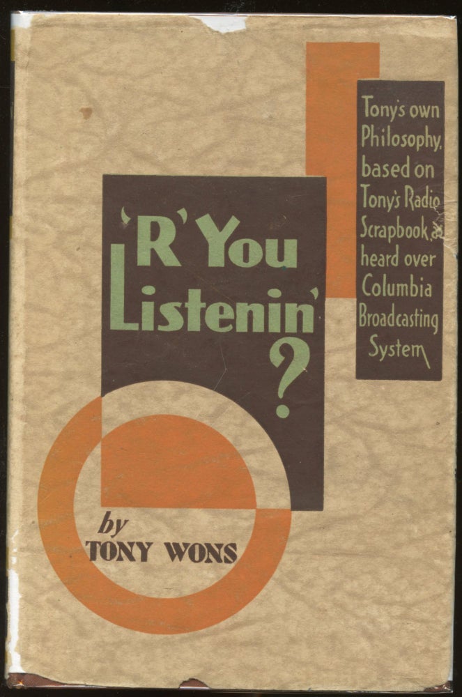 Item #B45098 R' You Listenin'? Tony Wons.