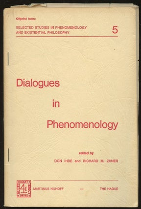 Item #B45613 Dialoges in Phenomenology 5: Jacques Derrida--The Copula Supplement [Selected...