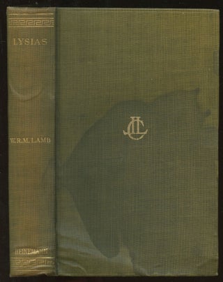 Item #B45652 Lysias. Lysias, W R. M. Lamb