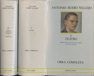 Item #B45796 Obra Completa: I--Teatro; and II: Poesia, Narrativa Ensayos y Articulos (Two volume...