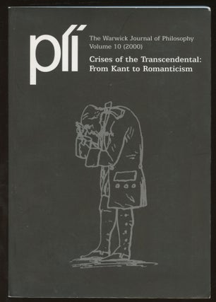 Item #B46029 Pli: The Warwick Journal of Philosophy--Volume 10: Crises of the Transcendental:...