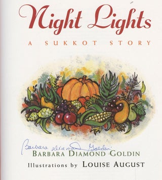 Night Lights: A Sukkot Story [Signed by Goldin]