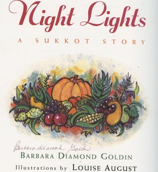 Night Lights: A Sukkot Story [Signed by Goldin]