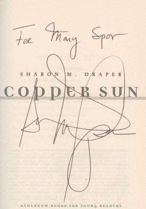 Copper Sun [Inscribed by Draper]