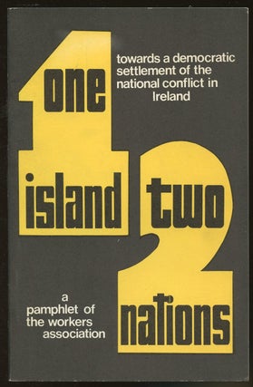 Item #B46662 One Island, Two Nations. n/a