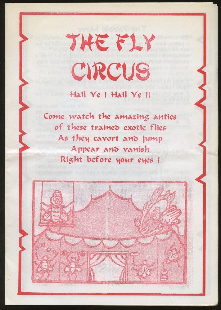 Item #B46742 The Fly Circus. n/a.