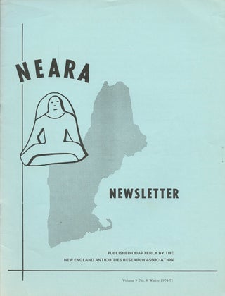 Item #B46960 NEARA Newsletter: Vol. 9, No. 4, Winter 1974-75--Issue No. 35. New England...