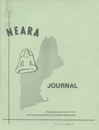 Item #B46962 NEARA Newsletter: Vol. 11, No. 1, Spring 1975--Issue No. 36. New England Antiquities...
