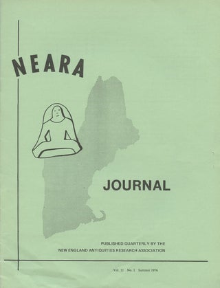Item #B46965 NEARA Newsletter: Vol. 11, No. 1, Summer 1976--Issue No. 39. New England Antiquities...