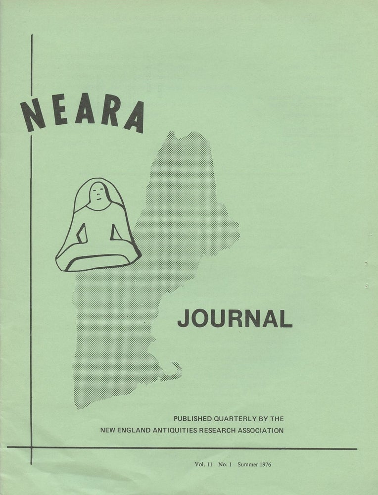 Item #B46965 NEARA Newsletter: Vol. 11, No. 1, Summer 1976--Issue No. 39. New England Antiquities Research Association.