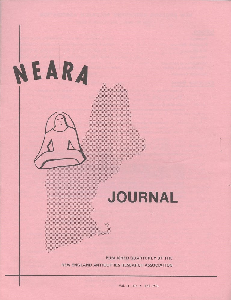 Item #B46966 NEARA Newsletter: Vol. 11, No. 2, Fall 1976--Issue No. 40. New England Antiquities Research Association.