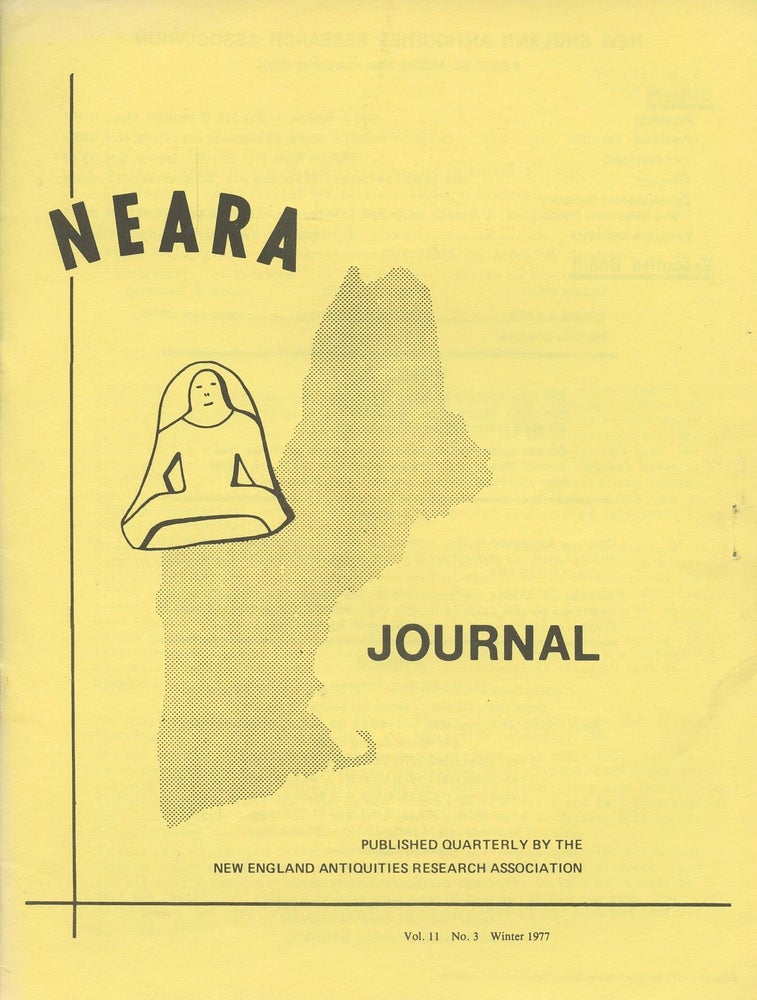 Item #B46967 NEARA Newsletter: Vol. 11, No. 3, Winter 1977--Issue No. 41. New England Antiquities Research Association.