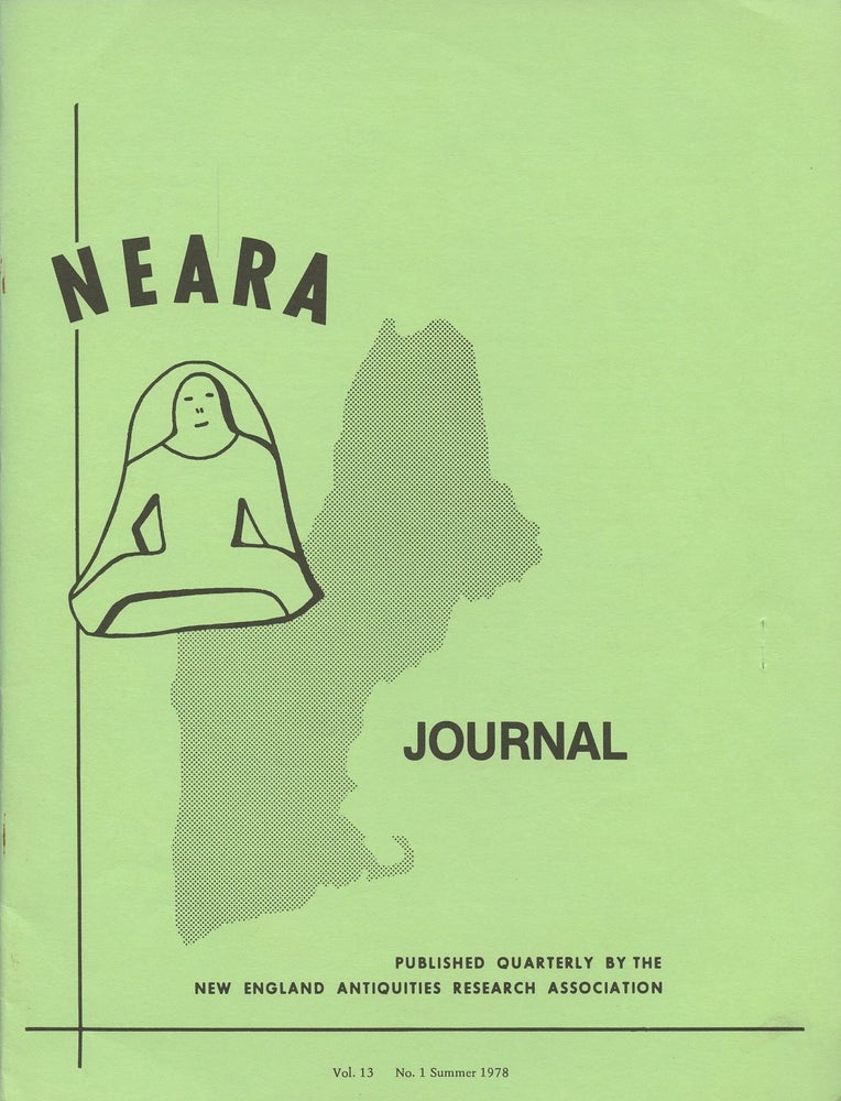 Item #B46972 NEARA Newsletter: Vol. 13, No. 1, Summer 1978--Issue No. 47. New England Antiquities Research Association.