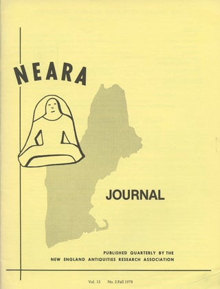 Item #B46973 NEARA Newsletter: Vol. 13, No. 2, Fall 1978--Issue No. 48. New England Antiquities...