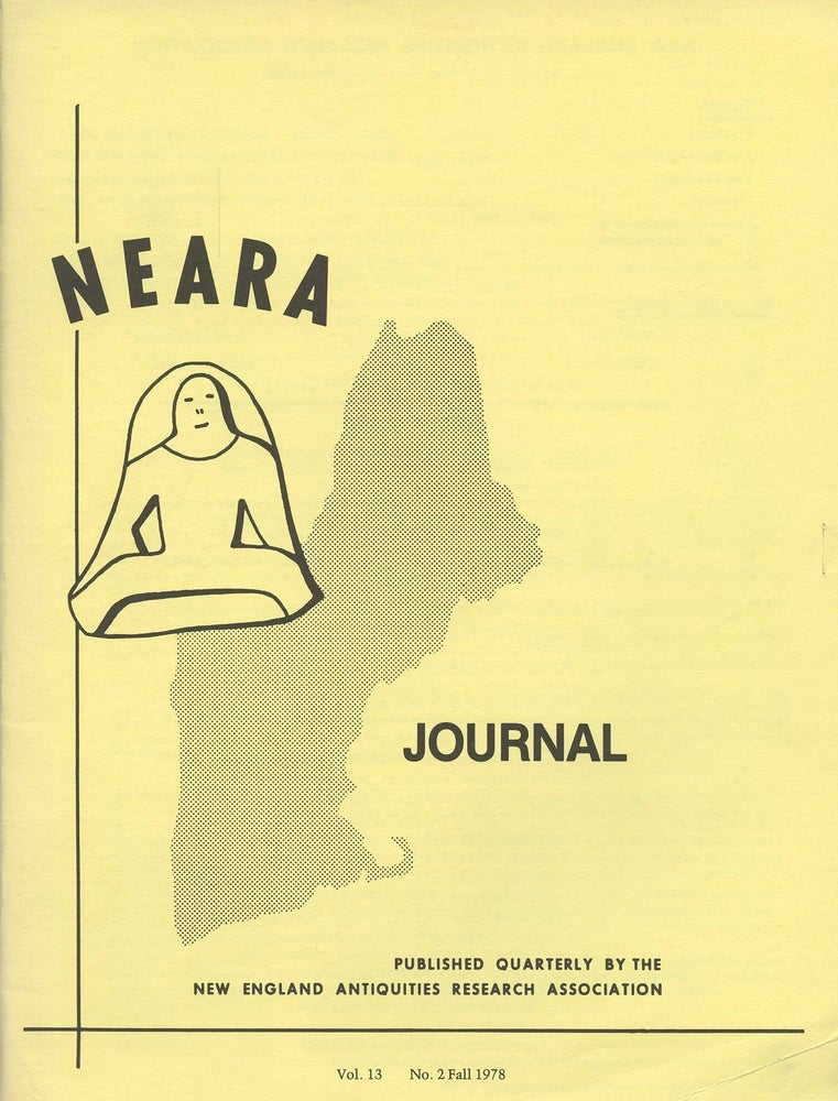Item #B46973 NEARA Newsletter: Vol. 13, No. 2, Fall 1978--Issue No. 48. New England Antiquities Research Association.