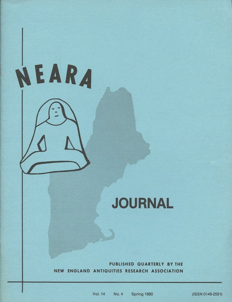 Item #B46979 NEARA Newsletter: Vol. 14, No. 4, Spring 1980--Issue No. 54. New England Antiquities Research Association.