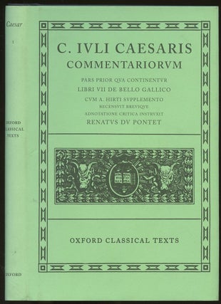 Item #B47734 Commentariorum: Libri VII de Bello Gallico cum A. Hirti Supplemento. Caesar