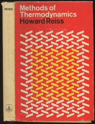 Item #B47790 Methods of Thermodynamics. Howard Reiss