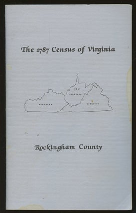 Item #B47892 The Personal Property Tax Lists for the Year 1787 for Rockingham County, Virginia....