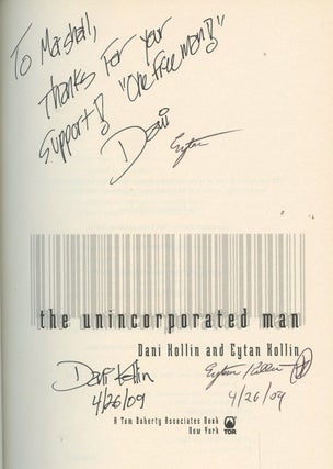 The Unincorporated Man [Inscribed and signed by both authors!]