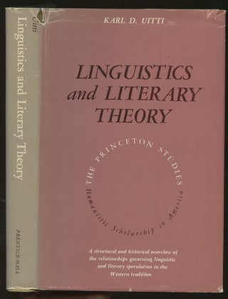 Item #B48784 Linguistics and Literary Theory. Karl D. Uitti