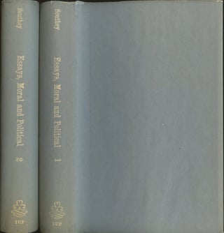Item #B49188 Essays, Moral and Political [Two volume complete set]. Robert Southey