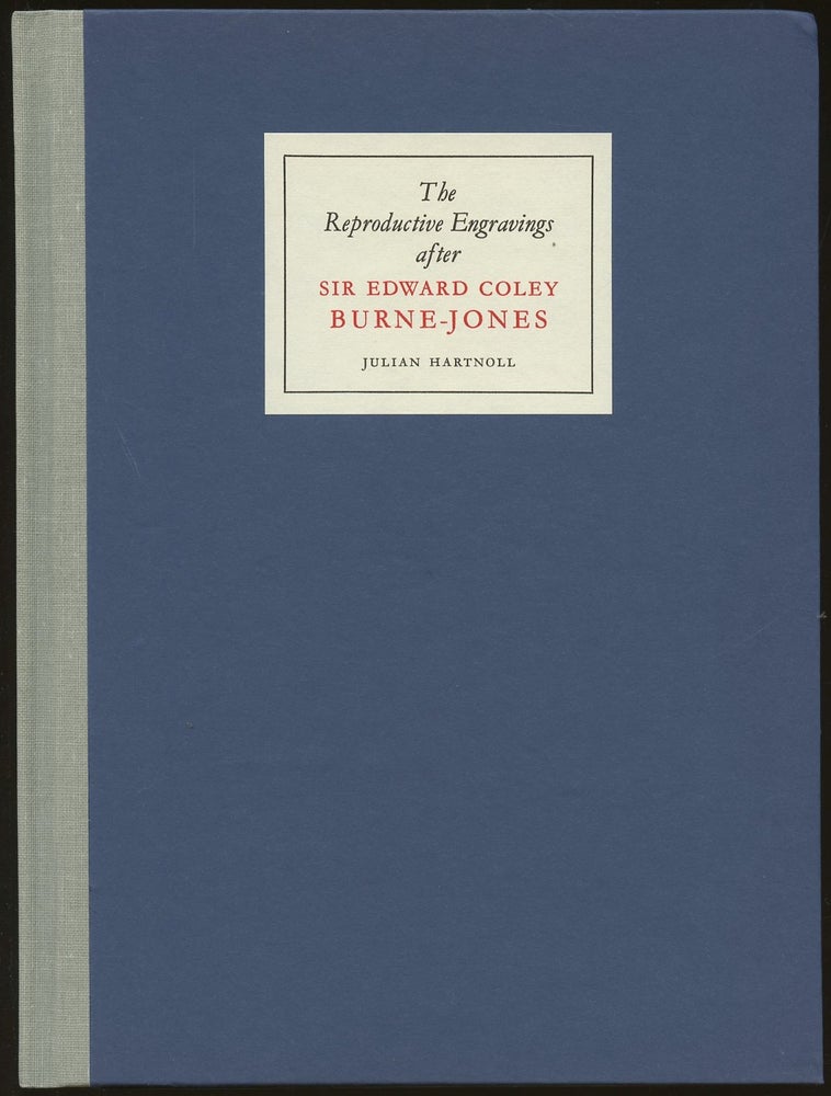 Item #B49459 The Reproductive Engravings After Sir Edward Coley Burne-Jones. Julian Hartnoll, John Christian, Christopher Newall.