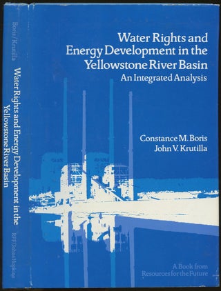Item #B49505 Water Rights and Energy Development in the Yellowstone River Basin: An Integrated...